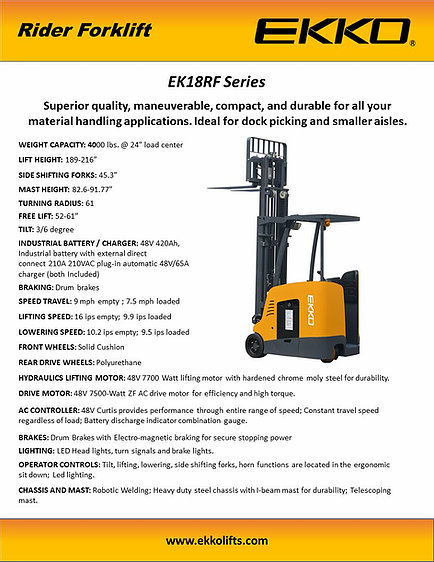 Detroit Forklift Latest Models in Detroit MI